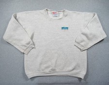 Vintage Cisco Systems Sweatshirt Mens Large Gray Crewneck Technology Computer