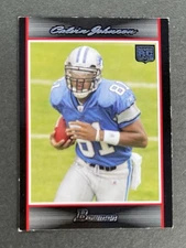 2007 Bowman Calvin Johnson #145 Red /1 (RC)