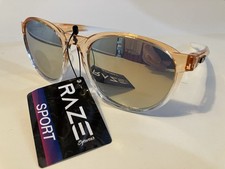 RAZE Eyewear Sunglasses Sahara Clear Peach Mirror Lens Women's Ladies 29810 V25