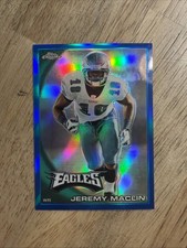 Jeremy Maclin 2010 Topps cromo refractor azul/199 #C191 Philadelphia Eagles