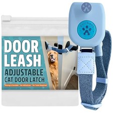 Adjustable Cat Door Latch, Strong Portable Design for Pet Access, No Tools Neede