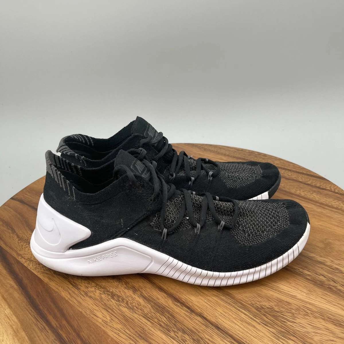 Nike Free TR Flyknit 3 Black Grey W for sale | eBay