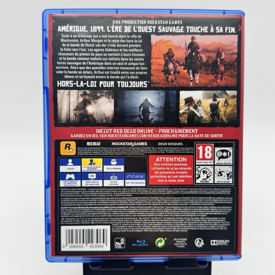 Red Dead Redemption 2 Special Edition PS4 Completo Con Italiano PlayStation CIB, foto 3 di 5