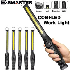 1 pc COB LED Work Light Magnetic Rechargeable Flashlight Stepless Dimming Lamp