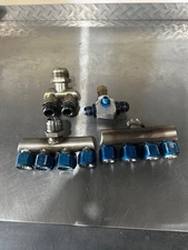 Lot of Three Dry Sump Manifolds & Temp Probe 3588