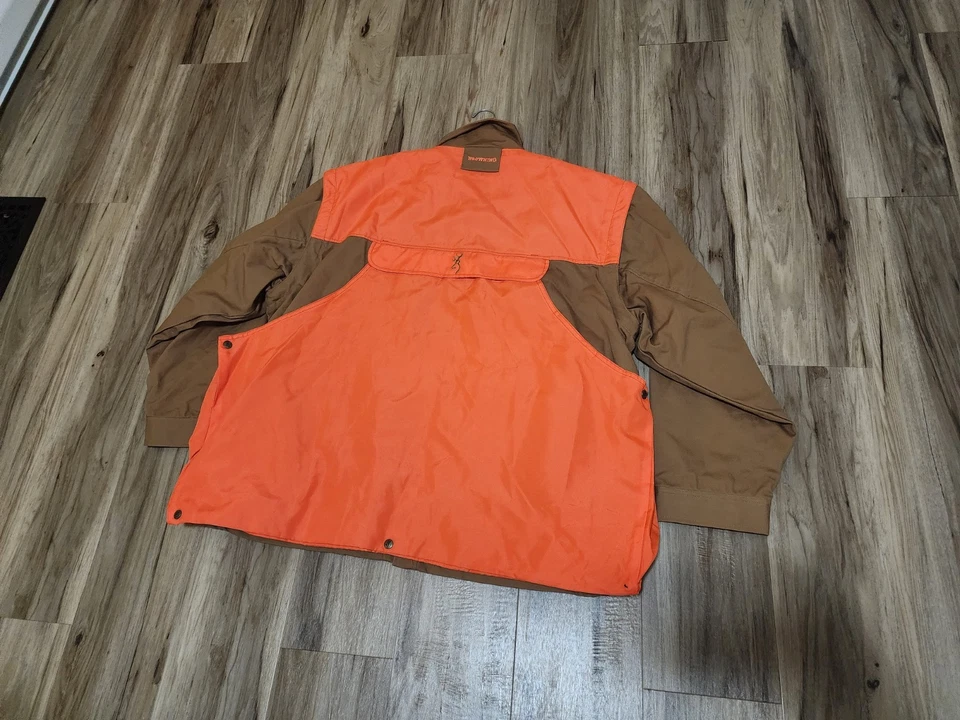 Chaqueta de lona Browning Hunting Pheasants Forever para hombre talla 2XL Upland Foto 4 de 4