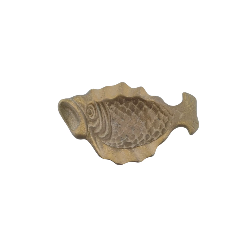 Fisch 🐠 Vintage Messingschale Fischform 🐟 Deko Schale Retro Aschenbecher 🪔✨ - Bild 4 von 4