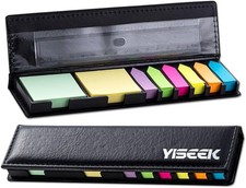 Sticky Notes Set with Ruler Colored Page Markers And Index Tabs