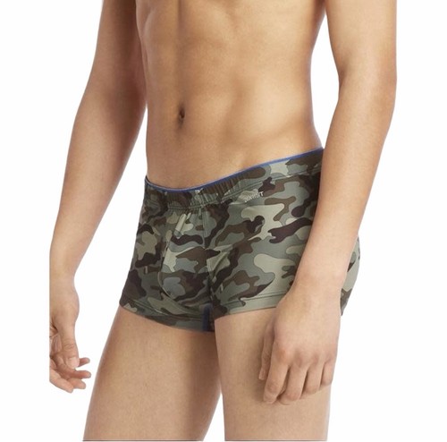 2xist Men's Underwear Sliq Trunk Low Rise Camo Size Large - Picture 2 of 7
