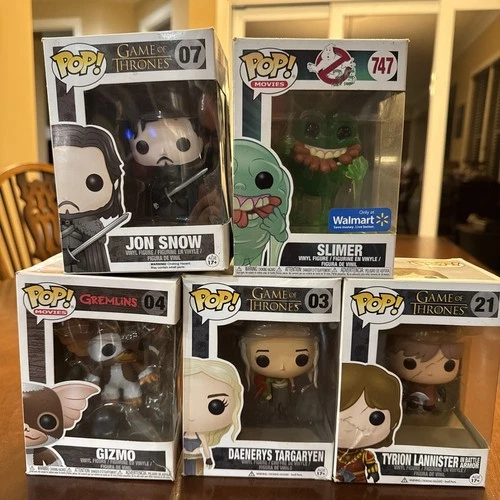 NEW Funko Pop! Vinyl: Game of Thrones Lot Of 5 # 03, 04,07, 21, 747