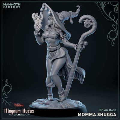 Momma Sugar - Human Witch | Mammoth Factory | D&D | 50mm