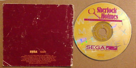 Sherlock Holmes Consulting Detective (Sega CD) Disc & Manual  Only  GOOD