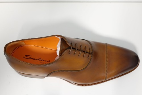 SANTONI scarpe uomo scarpe business - TG. 6,5 (40,5) - NUOVE - IMBALLO ORIGINALE - Foto 4 di 5