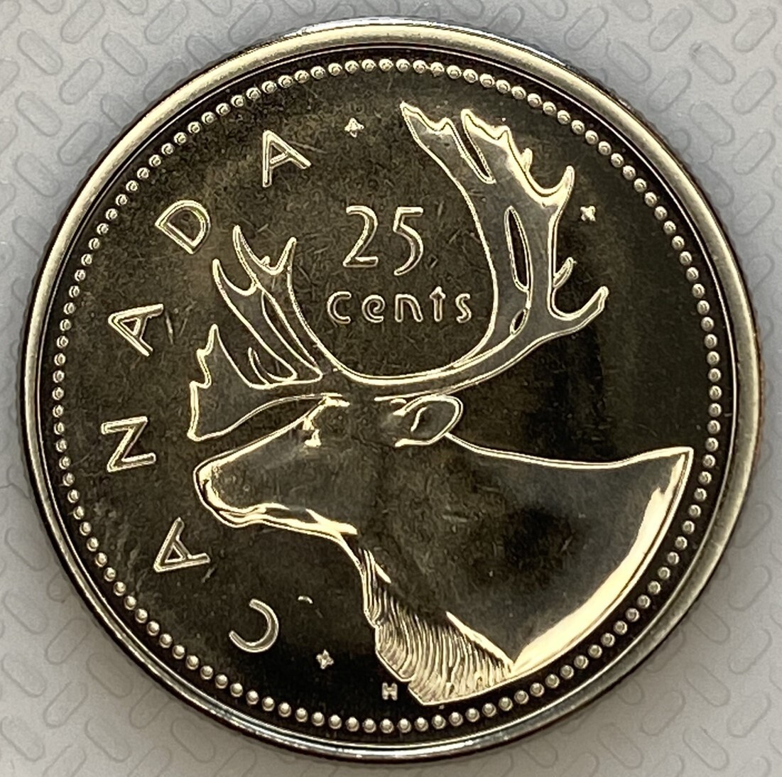 2002P CANADA 25 CENTS PROOF LIKE DOUBLE DATE 1952-2002