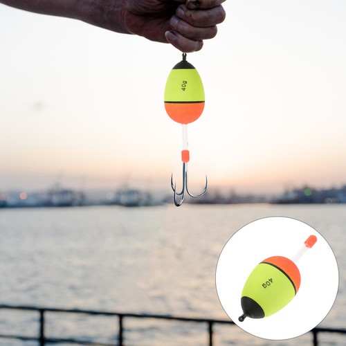 10 Pcs Flotteur De Poissons Lumineux Manquer Accessoires Pêche - Photo 4/12