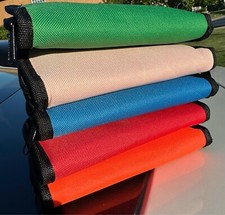 Knife Storage Case Zippered Clamshell Pouch - Holds 2 Pocket Knives up to 5.5"