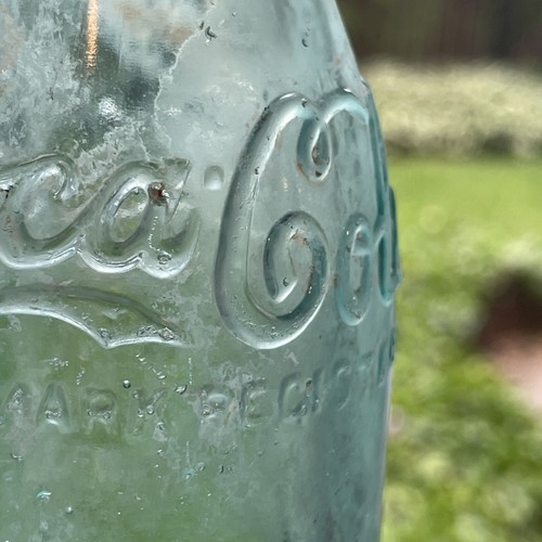 Coca-Cola Canada Aqua Blue Coke Flasche Antik um 1900 seltene Bodenschrift - Bild 6 von 15