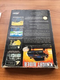 Nintendo NES Game: Knight Rider PAL-A CIB MATTEL ITA EXCLUSIVE
