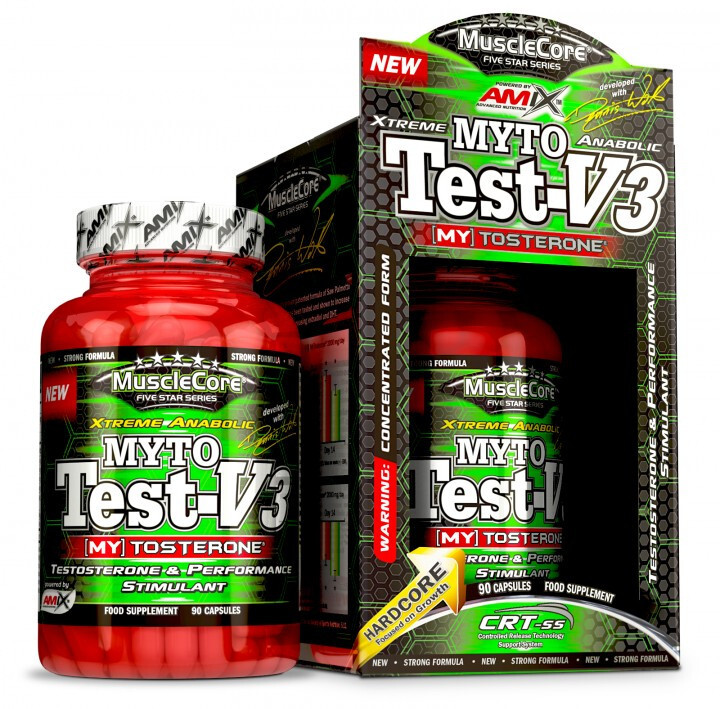 MytoTest V3 Hardcore Stimulant Xtreme Anabolic 90caps AMIX