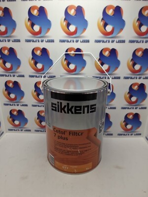 Sikkens Cetol Filter 7 Plus 5L Lösemittel Borne robuste Holzlasur Kiefer seidig M