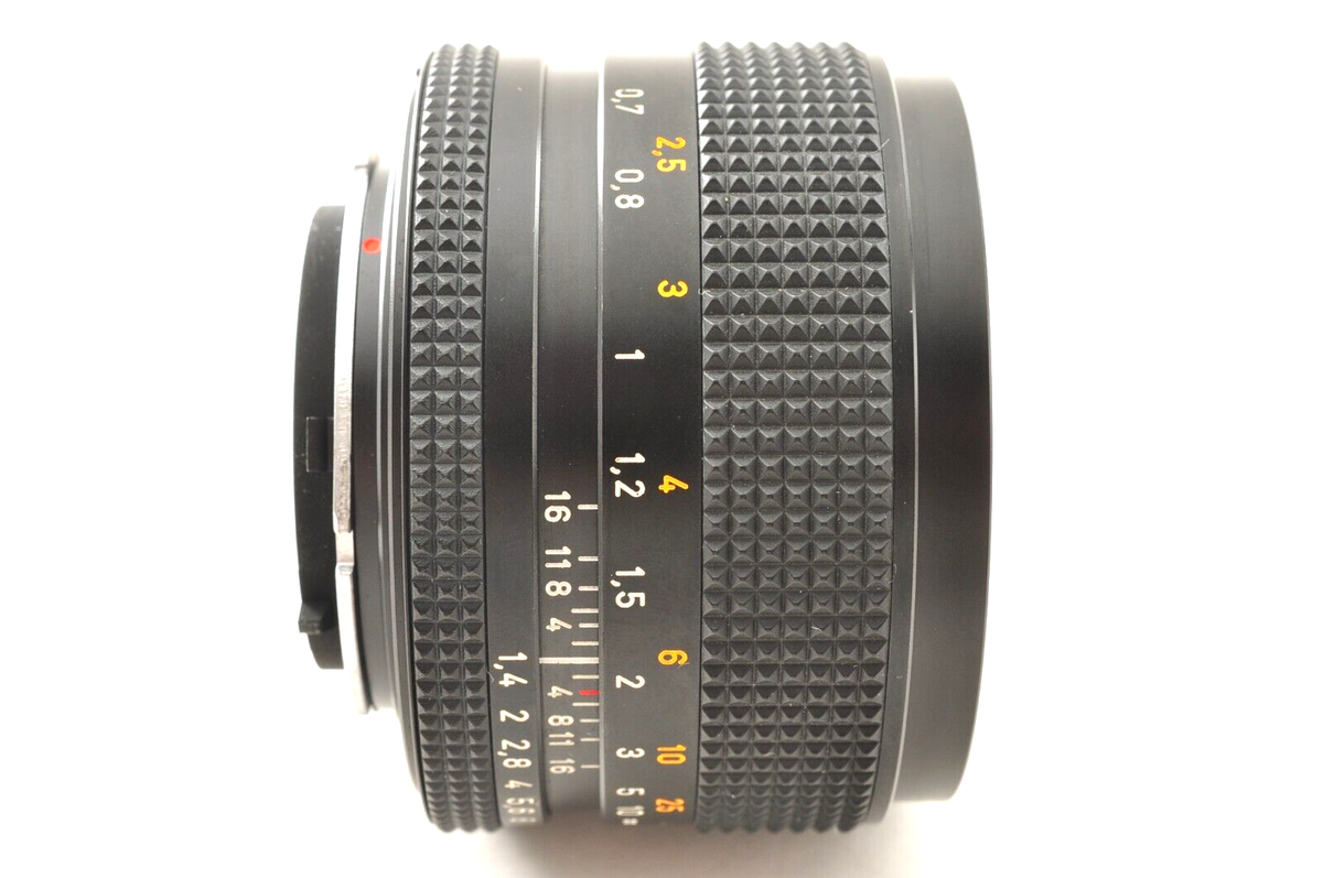 N MINT]Contax Carl Zeiss Planar T* 50mm f1.4 MMJ Lens CY Mount