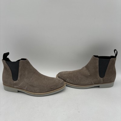To Boot New York GILBERTO Taupe Suede Almond Toe Pull On  display picture 2
