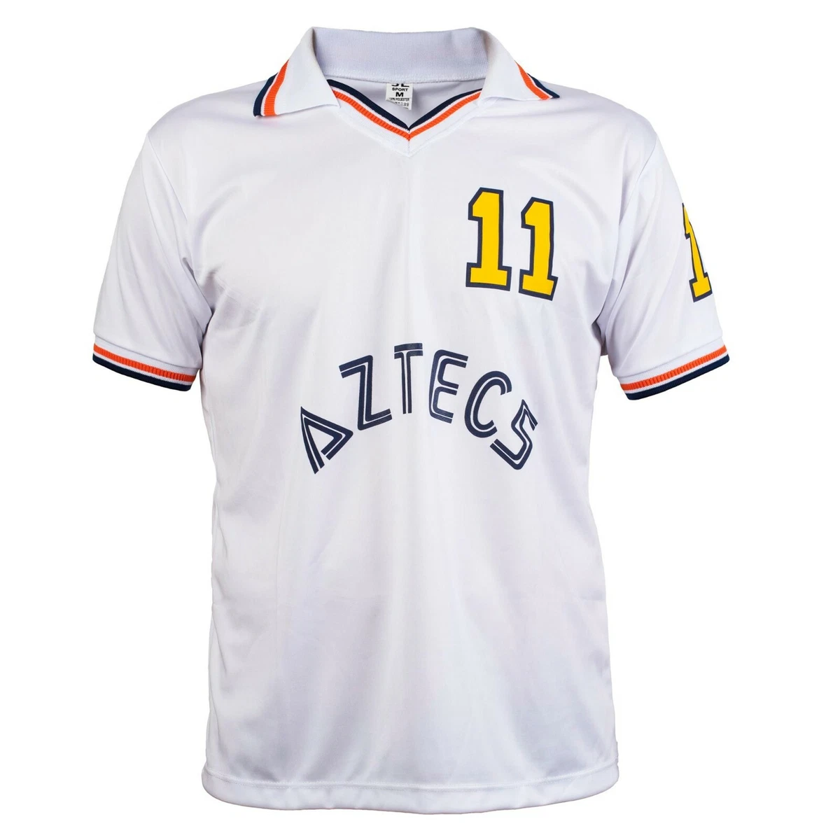 George Best Retro Aztecs American USA LA League Shirt Number 11 Jersey eBay