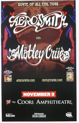 AEROSMITH / MOTLEY CRUE 