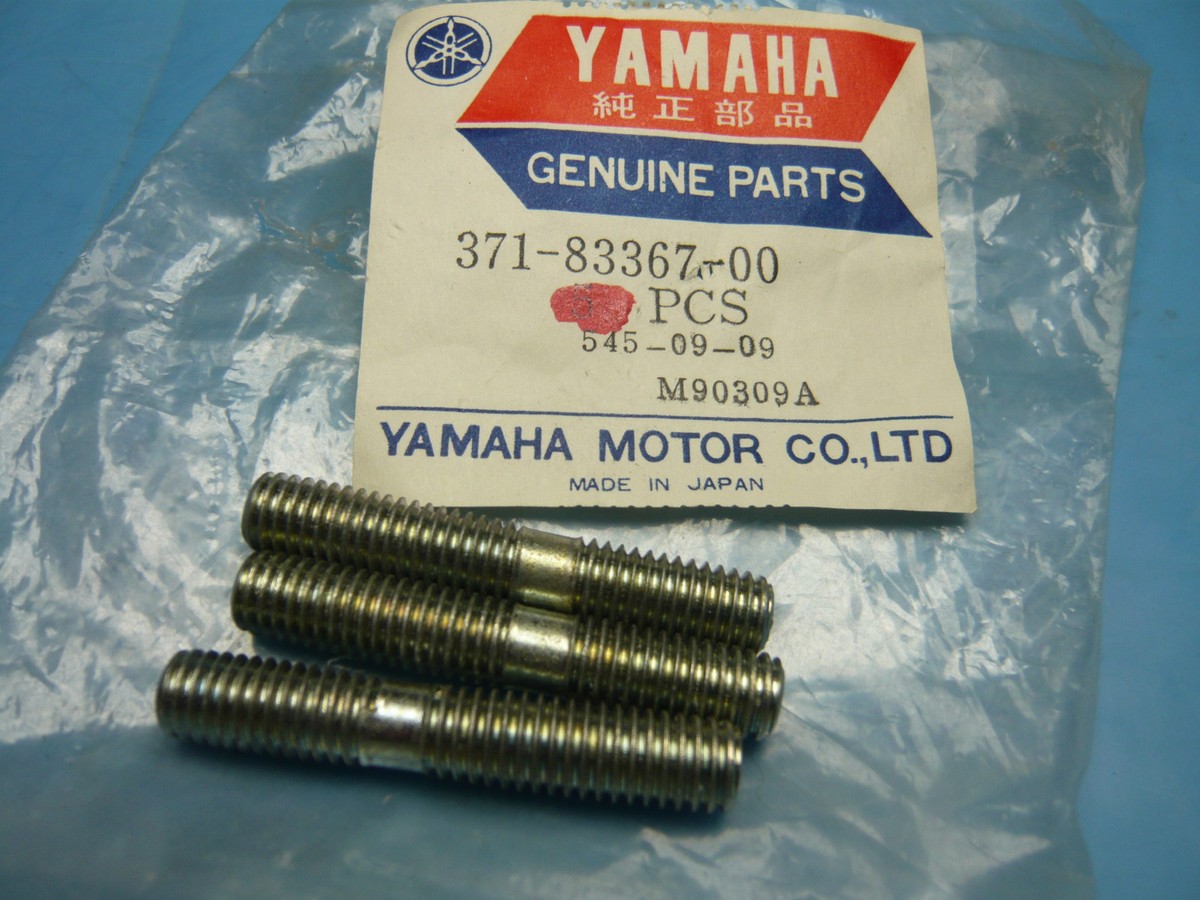【P】 Yamaha 3x Hohlschraube für Blinker ca 8x47mm Bolt Schraube 371