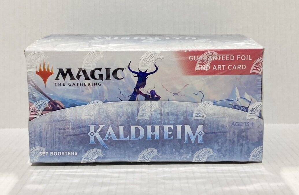 Magic the Gathering MtG TCG Kaldheim SET Booster Box 30 Packs Sealed
