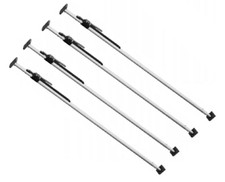 Klemmbalken Sperrbalken Sperrstange 4 Stück, Alu, LKW, 1900-2270 mm, Sperrlatte