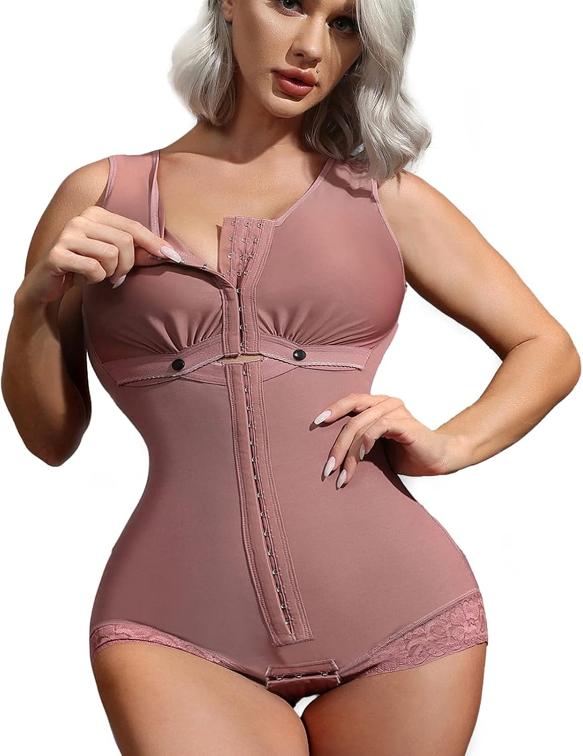 Colombian Tummy Tuck Fajas Postpartum Waist Trainer Compression Garment