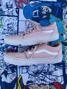 pink vans size 3