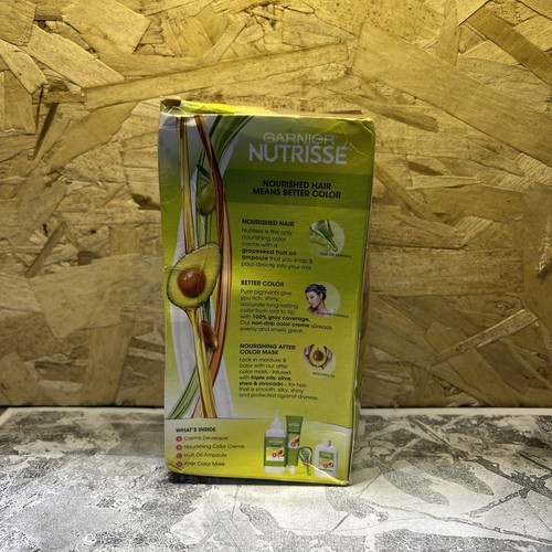 Nutrisse Creme Permanent Hair Color #63 LIGHT GOLDEN BROWN *OPEN, DAMAGE BOX* - Picture 2 of 4