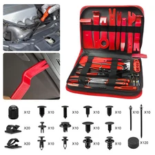352pcs Car Trim Removal Tool Kit Pry Door Panel Interior Clip Fasteners Hand Set