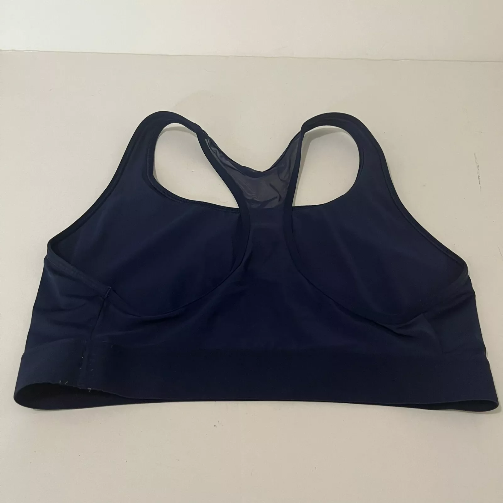 victoria-secret-vs logo mesh racerback tank-bra