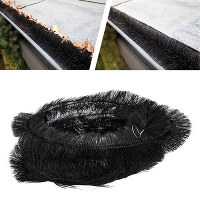 4M Gutter Protection Brush Leaf Filter Protection Clog Remover For Roof Downpipe