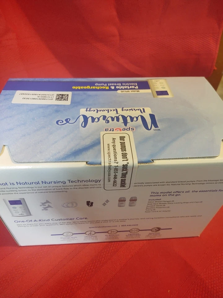 Bomba de mama elétrica portátil e recarregável Spectra 9 Plus NOVA EM FOLHA, LACRADA - Imagem 2 de 4