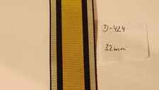 Ordensband Preu&szlig;en 1813/1815 Teilnehmer 32mm 0,5meter D424 (m9,80)