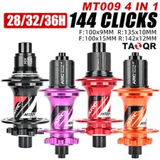 Mozzo Bicicletta 6 Pawls 114T Rumore Mozzo Mountain Bike 8 9 10 11 12 Velocità 28 32 36 Fori