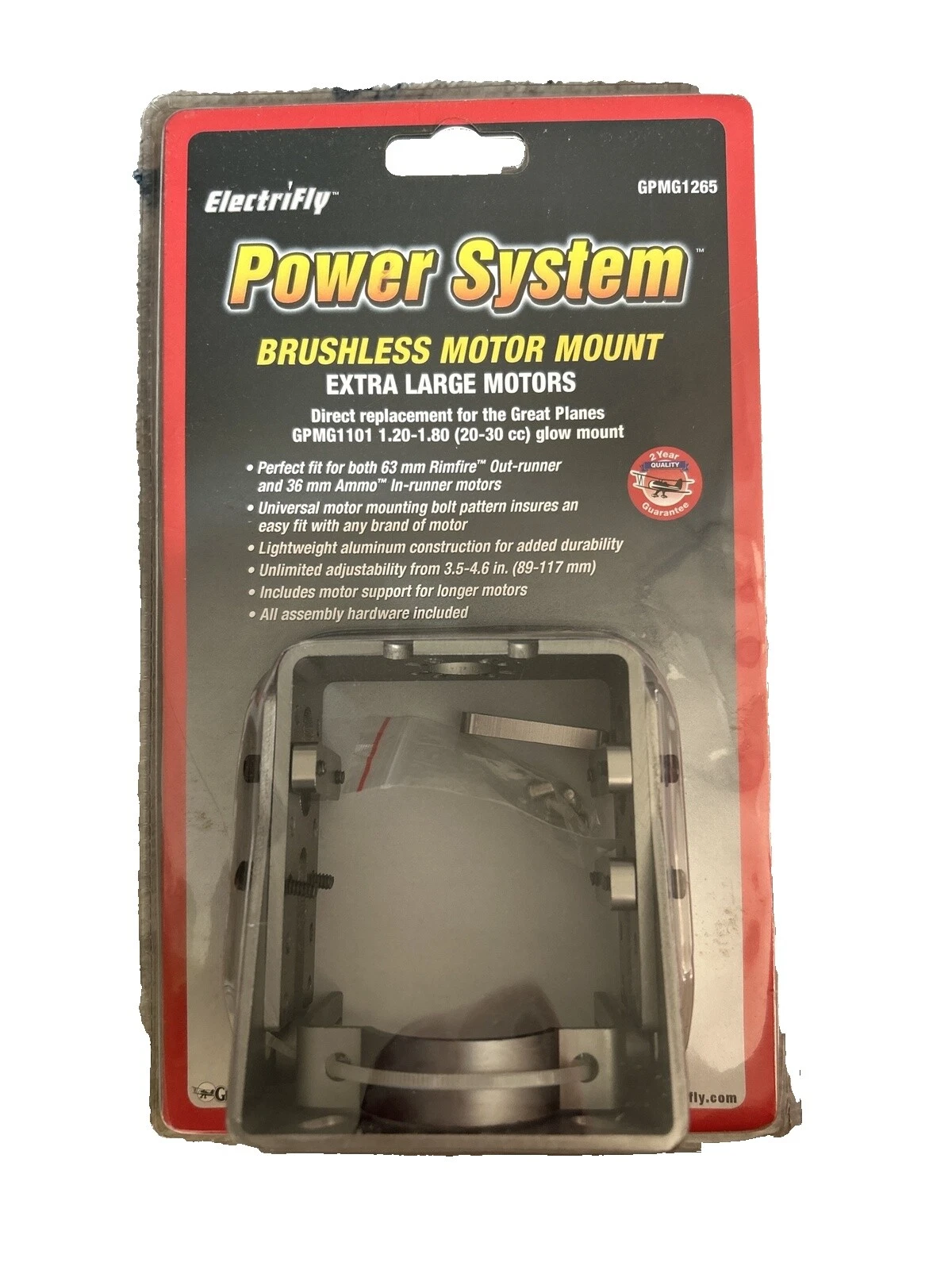 Запчасти и аксессуары для двигателей радиоуправляемых моделей Hobby Great Planes