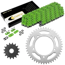 Green O-Ring Drive Chain & Sprockets Kit for Suzuki GSX-R750 GSXR750 2006-2010