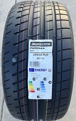 Set of TWO BRAND NEW 245/35R20 Bridgestone Potenza S007 Tires