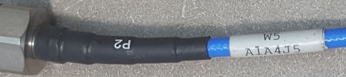 Cable azul verdadero Teledyne Storm RF 90-077-072, MFR-57500, 97-10-005 (6 PIES). - Imagen 5 de 11