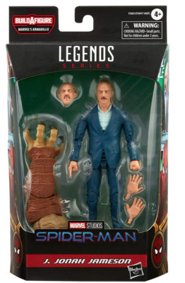 MARVEL LEGENDS:SPIDER-MAN J.JONAH JAMESON SHIPS FAST IN HAND NO WAY HOME!
