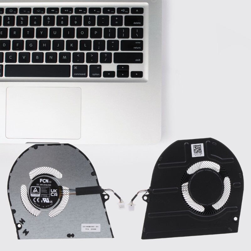 Laptop Cooling Fan 4wire Cooler 4pin Heat Radiator for 5425 Low Noise