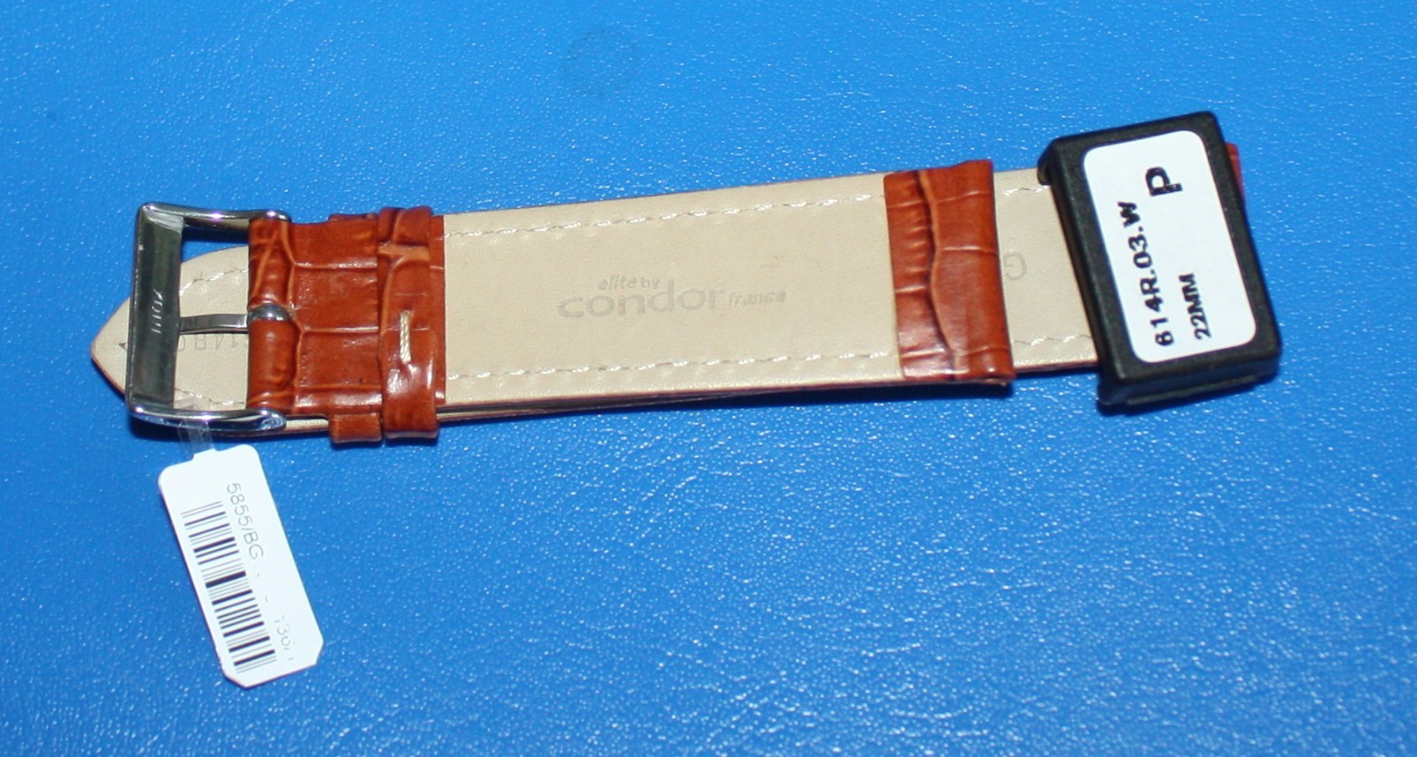 GENUINE LEATHER CONDOR FRANCE 22mm Watch Strap Brown eBay