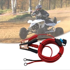 16 AWG Power Inverter Battery Cables Alligator Clamp Copper Wire Solar System