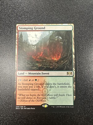 MTG Card Stomping Ground Ravnica Allegiance 259/259 Regular