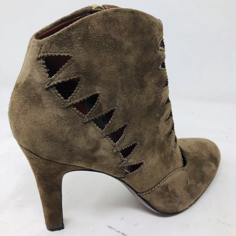 Женские замшевые ботильоны Aerin с лазерной резкой размер 7,5 $398 - Изображение 4 из 4